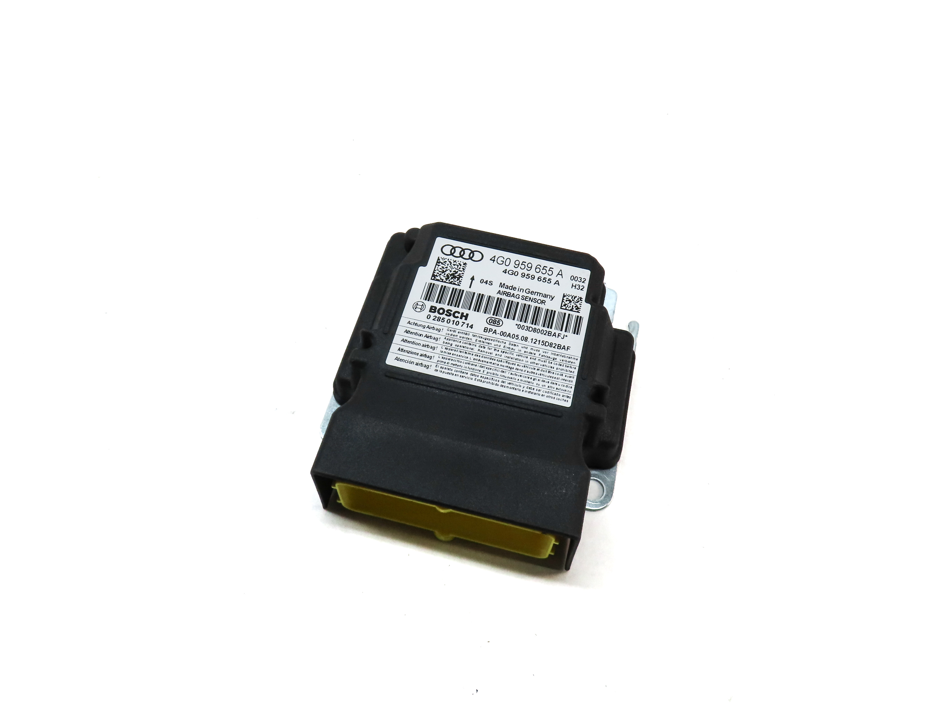 2012-2015 AUDI A6 A7 S6 S7 RS7 (C7) SRS BAG CONTROL MODULE — exact item pictured